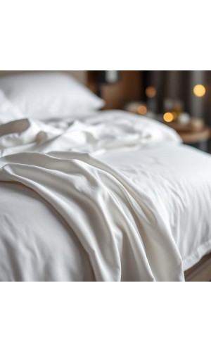 Çift kişilik Otel çarşafı 240x280cm 83 tel çizgili kumaş